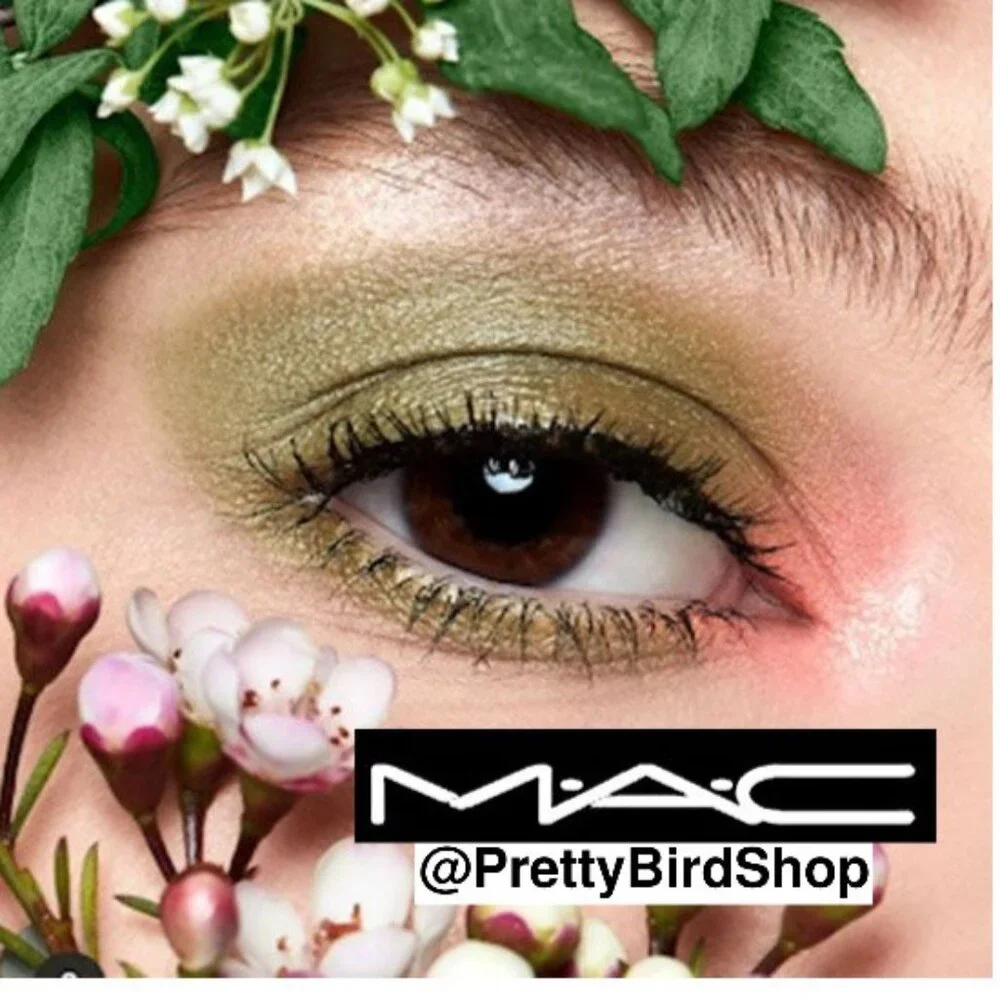 MAC MARSH eyeshadow REFILL NIB light medium green Satin shadow rare hard to find